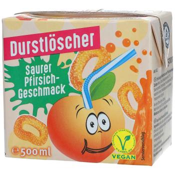 Durstlöscher - Saurer Pfirsich 500ml